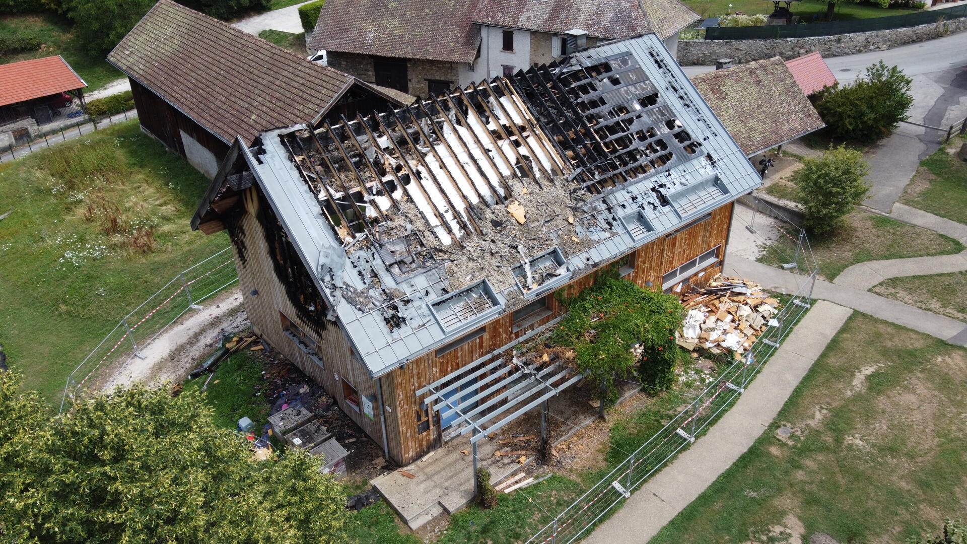 Incendie Espace Enfance